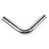2.5"(63mm) 90 Degree T-304 Stainless Steel Exhaust Tube Pipe Piping Tubing 2FT
