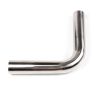 2.5"(63mm) 90 Degree T-304 Stainless Steel Exhaust Tube Pipe Piping Tubing 2FT