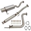 4.5" 1993-1997 Honda Civic del Sol 1.5L 1.6L Muffler Tip Catback Exhaust System