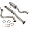4.5" 1993-1997 Honda Civic del Sol 1.5L 1.6L Muffler Tip Catback Exhaust System