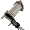 4.5" 4.5 inch 1994-2001 Acura Integra 1.8L Burnt Tip Blue Muffler Catback Exhaust System