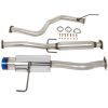 4.5" 1996-2000 Honda Civic 1.6L Burnt Tip Blue Muffler Catback Cat Back Exhaust System