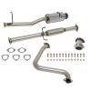 1997-2001 Honda Prelude 2.2L 4" Burnt Tip Catback Exhaust System Kit