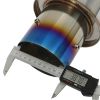 4 inch 1992-1996 Honda Prelude 2.2L 2.3L 4" Burnt Tip Blue Muffler Catback Exhaust System
