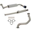 1988-1991 Honda CRX 1.5L 1.6L 4.5" Tip Muffler Catback Exhaust System