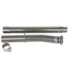 4" Diesel Truck Muffler Delete Pipe Eliminator DPF For 08-10 Ford F250 F350 F450 F550 Super Duty 6.4L
