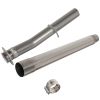 4" Diesel Truck Muffler Delete Pipe Eliminator DPF For 08-10 Ford F250 F350 F450 F550 Super Duty 6.4L