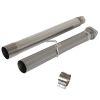 4" Diesel Truck Muffler Delete Pipe Eliminator DPF For 08-10 Ford F250 F350 F450 F550 Super Duty 6.4L