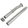 Exhaust Pipe Muffler 4" for 2008-2010 Ford F250 F350 F450 F550 Super Duty 6.4L