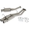 1989-1994 Nissan 240SX 2.4L Dual 3.5" Tip Catback Muffler Pipe Exhaust System