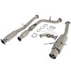 2002-2007 Subaru Impreza 4" Rolled Tip Racing Catback Downpipe Up Pipe Exhaust