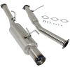 4" 4 inch 1989-1994 Nissan 240SX 2.4L Burnt Tip Blue Muffler Catback Exhaust System