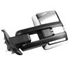 Towing Mirror Chrome Pair for 2014-2018 Chevy Silverado GMC Sierra 1500 2500 3500 HD Power Heated Turn Signal Clearance Arrow Light