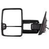 Towing Mirror Chrome Pair for 2014-2018 Chevy Silverado GMC Sierra 1500 2500 3500 HD Power Heated Turn Signal Clearance Arrow Light