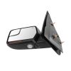 Towing Mirror Driver Side for 2004-2014 Ford F150 Power Heated Turn Signal Puddle Lamp Reflector