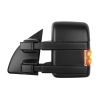 Towing Mirror Pair for 1999-2007 F250 F350 F450 F550 Super Duty Excursion Power Heated Turn Signal Arrow Light