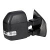 Towing Mirror Pair for 2017-2020 Ford F250 F350 F450 F550 Super Duty Power Heated Turn Signal Auxiliary Lamp
