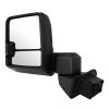 Tow Mirrors Chrome Pair for 2019-2022 Chevy Silverado 1500 Power Heated Turn Signal Puddle Clearance Lamp
