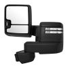 Towing Mirrors Pair for 2019-2022 Chevy Silverado GMC Sierra 2500HD 3500HD Power Heated Turn Signal Puddle Clearance Blind Spot Light