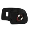 Driver Side Mirror Glass For 03-06 Cadillac Escalade GMC Sierra 1500 Heated