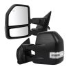 Tow Mirrors Pair for 2015-2020 Ford F150 22PIN to 8PIN Power Heated Turn Signal Puddle Temp Sensor