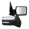 Tow Mirrors Chrome Pair for 2004-2014 Ford F150 Power Heated Puddle light Turn Signal