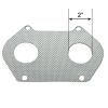 Stainless Black Exhaust Header for 1979-1985 Mazda RX7 RX-7 SA FB 1.1L 12A