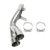 Y Middle Pipe Exhaust Downpipe for 2006-2020 Yamaha YZF-R6 R600