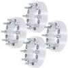 4Pcs 2" 8Lug 8x6.5 Wheel Spacers 130mm 9/16" for 94-10 Ram 2500 3500 78-02 Ford F250 F350 E250 E350