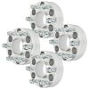 4Pcs 2" 6Lug 6x5 6x127 Wheel Spacers 78.1mm for 02-09 Chevy SSR Trailblazer EXT GMC Envoy XL XUV