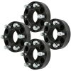 4Pcs 1.5" 6x5 to 6x5 6 Lug Wheel Spacers 78.1mm 12x1.5 for 02-09 GMC Envoy 02-09 Chevy SSR Trailblazer