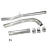 2011-2015 Chevy Silverado Sierra 2500HD 3500HD 6.6L Duramax Diesel 3.5-4" DPF Delete Pipe Eliminator