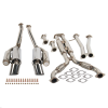 2003-2009 Nissan 350Z INFINITI G35 Coupe Dual 4.5" Tip Muffler Catback Exhaust System