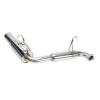 Catback Exhaust System 4.0" N1 Muffler Tip for 1990-1997 Mazda Miata MX-5 Eunos 1.6L 1.8L 2DR