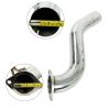Catback Exhaust System 4" Quad Muffler Tip for 2015-2021 Subaru WRX/STI