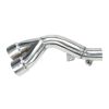 Y Middle Pipe Exhaust Downpipe for 2006-2020 Yamaha YZF-R6 R600