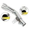 Y Middle Pipe Exhaust Downpipe for 2006-2020 Yamaha YZF-R6 R600