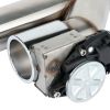 Universal 2Pcs 2.5" Electric Exhaust E-cut Out Valve Catback Single Y Pipe with Controller Remote Kit 3.7L