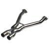 Long Tube Exhaust Header with X-Pipe for 97-04 Chevy Corvette LS1 LS6 C5 5.7L