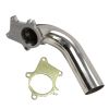 T3/T4 T04E 5 Bolt Flange 2.5" Stainless Turbo Exhaust Downpipe/Dump Pipe with Gasket