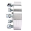 4Pcs 1.5" 5Lug 5x4.5 Wheel Spacers 71.5mm 1/2"-20 for 84-13 Jeep Cherokee Comanche Grand Cherokee Liberty Wrangler