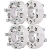 4Pcs 1.5" 5Lug 5x4.5 Wheel Spacers 71.5mm 1/2"-20 for 84-13 Jeep Cherokee Comanche Grand Cherokee Liberty Wrangler
