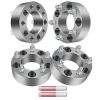 4Pcs 2" 5x5 Wheel Spacers 87.1mm 1/2" for 99-18 Jeep Commander Wrangler Grand Cherokee 85-02 Chevy Astro 85-02 GMC Safari