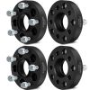 4Pcs 1.25" 5x4.5 to 5x5 Wheel Adapter 71.5mm 1/2" for 80-12 Jeep Cherokee Comanche Liberty Wrangler
