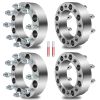 4Pcs 2" 8x6.5 Wheel Spacers 126.15mm 9/16" for 94-10 Dodge Ram 2500 3500 78-98 Ford F250 F350