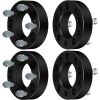 4Pcs 1.5" 5x4.5 5x114.3 Black Wheel Spacers Fits 07-13 Ford Edge 91-10 Ford Explorer
