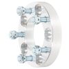 4Pcs 25mm 1" 5x4.5 Wheel Spacers 82.5mm 1/2" for 65-14 Ford Edge Explorer Fairlane Mustang Ranger 84-12 Jeep Cherokee Liberty Wrangler