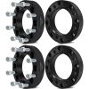 4Pcs 1.5" 8x6.5 to 8x180 Wheel Adapter 130mm 14x1.5 for 88-14 Chevy Avalanche Silverado Suburban GMC Savana Sierra C/K 2500 3500