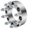 4Pcs 2" 8x6.5 Wheel Spacers 126.15mm 14x1.5 for 88-14 Chevy Avalanche Express Silverado Suburban GMC Savana Sierra 2500 3500