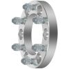 4Pcs 1" 6x5.5 Wheel Spacers 108mm 12x1.25 for 97-10 INFINITI QX4 QX56 86-24 Nissan Armada Frontier Pathfinder Pickup TITAN Xterra
